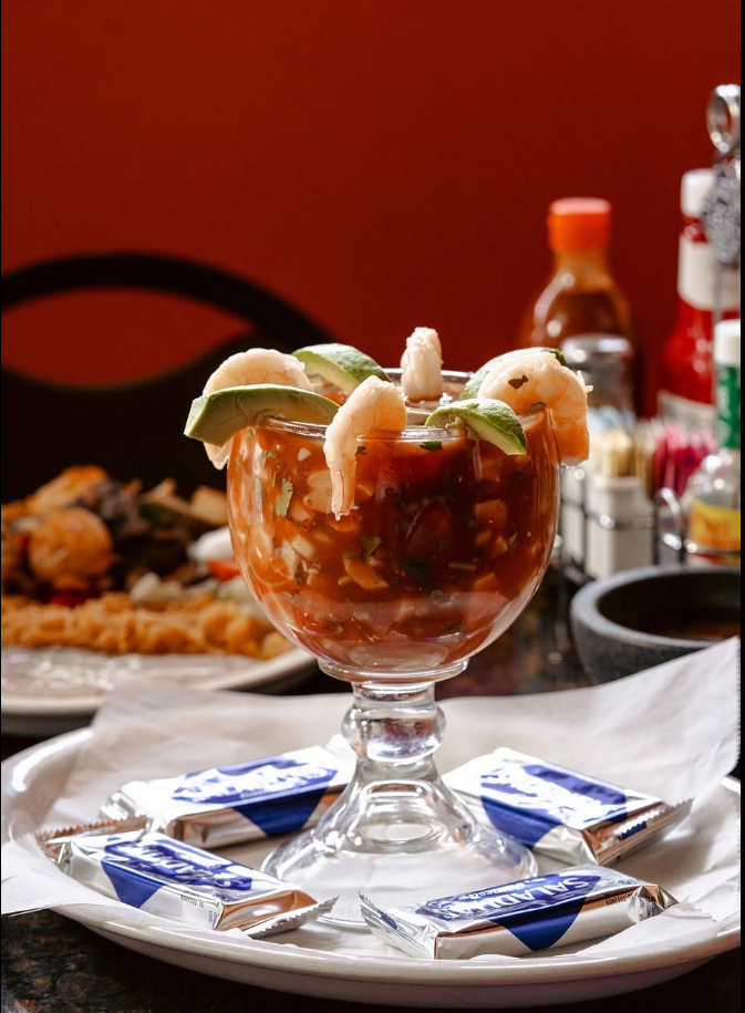 Shrimp cocktail — Monica’s, Prospect Heights